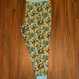 Vera Bradley Lemon Print Pj Pants 3xl